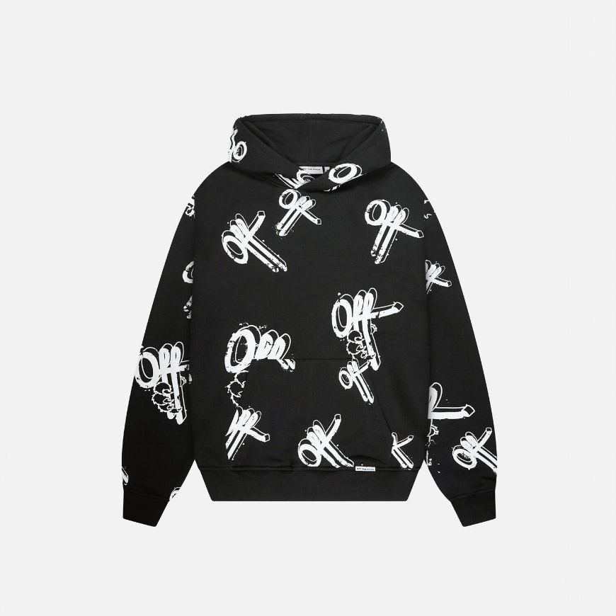 Picture of OTP MEN'S OFF-MARK HOOD IN BLACK
