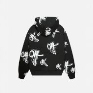Picture of OTP MEN'S OFF-MARK HOOD IN BLACK 2