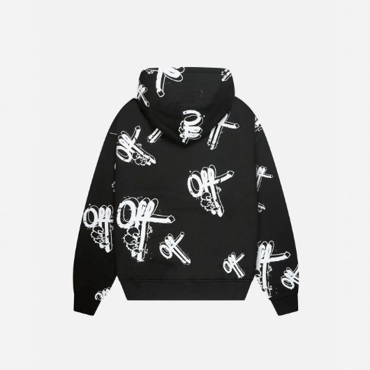 Show details for OTP MEN'S OFF-MARK HOOD IN BLACK 2 - FanPoint Picture of OTP MEN'S OFF-MARK HOOD IN BLACK 2