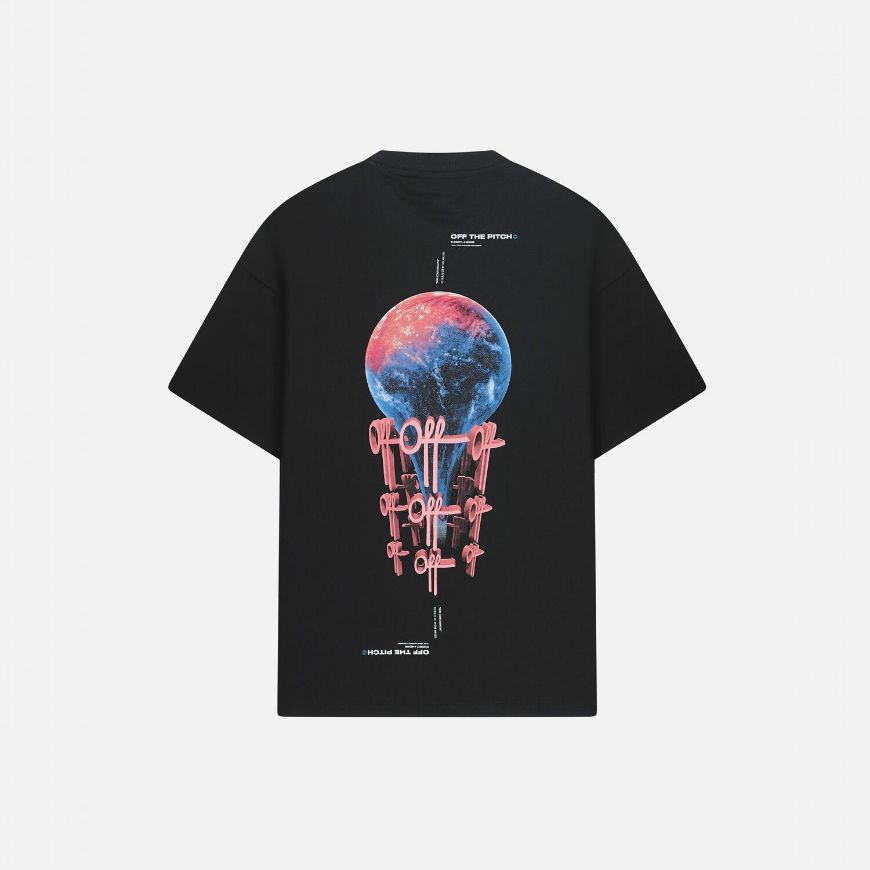 Picture of OTP MEN'S WORLD LOOSE FIT TEE IN BLACK