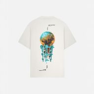 Picture of OTP MEN'S WORLD LOOSE FIT TEE IN OFF WHITE 1