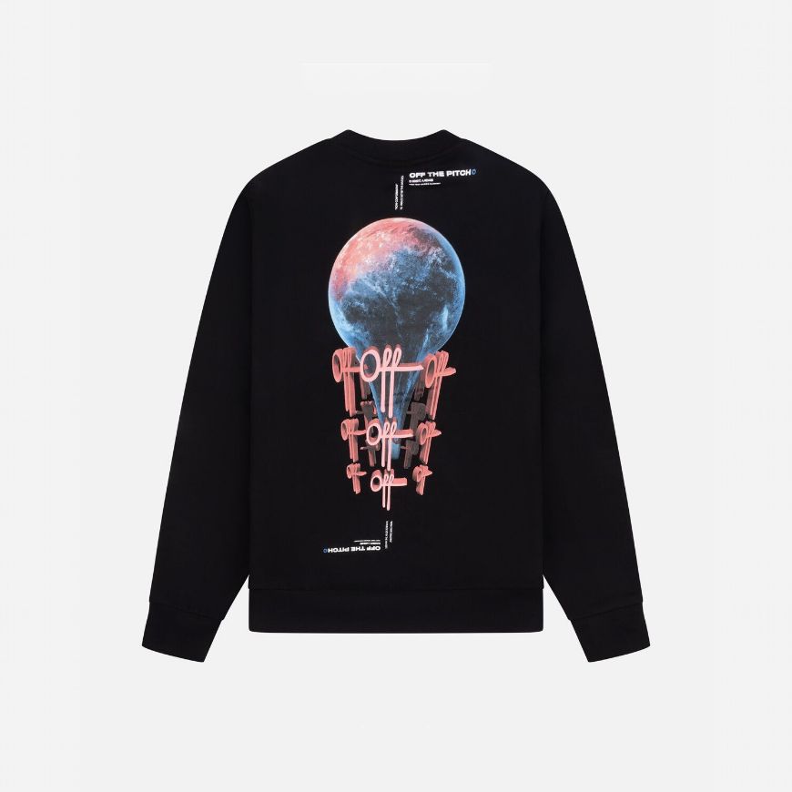 Picture of OTP MEN'S WORLD CREWNECK IN BLACK