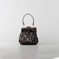 Снимка на LOVE MOSCHINO БЛЕСТЯЩА МИНИ ДАМСКА ЧАНТА С ПАЙЕТИ В ЧЕРНО 4