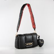 Снимка на LOVE MOSCHINO PUFFY LOGO ДАМСКА ЧАНТА ПРЕЗ РАМО В ЧЕРНО 2