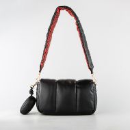 Снимка на LOVE MOSCHINO PUFFY LOGO ДАМСКА ЧАНТА ПРЕЗ РАМО В ЧЕРНО 3