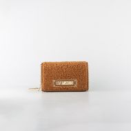 Снимка на LOVE MOSCHINO POODLE ДАМСКА ЧАНТА С ВЕРИГА В БЕЖОВО 1