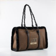 Снимка на LOVE MOSCHINO WINTERY ДАМСКА ШОПЪР ЧАНТА В ЧЕРНО 2