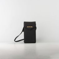 Снимка на LOVE MOSCHINO МИНИ ДАМСКА ЧАНТА ЗА ТЕЛЕФОН С ЛОГО В ЧЕРНО 1