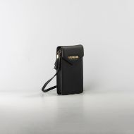 Снимка на LOVE MOSCHINO МИНИ ДАМСКА ЧАНТА ЗА ТЕЛЕФОН С ЛОГО В ЧЕРНО 2