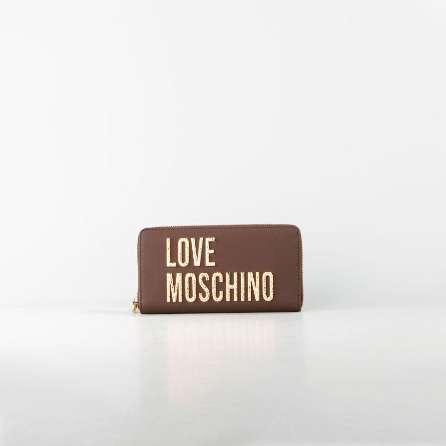 Снимка на LOVE MOSCHINO ДАМСКО ПОРТМОНЕ В КАФЯВО