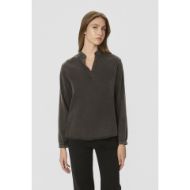 Снимка на DIRTY LAUNDRY ДАМСКА БЛУЗА MAO WOVEN TOP В ЧЕРНО 4