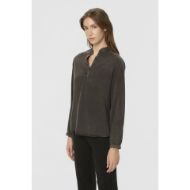 Снимка на DIRTY LAUNDRY ДАМСКА БЛУЗА MAO WOVEN TOP В ЧЕРНО 2