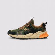 Picture of FLOWER MOUNTAIN MEN'S RULIS - SUEDE/WAXED COTTON - MULTICOLOUR 1