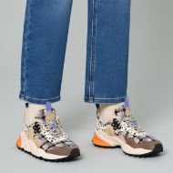 Снимка на FLOWER MOUNTAIN ДАМСКИ СПОРТНИ ОБУВКИ KOTETSU - SUEDE/WOOLEN KNITTING - ТЪМНОСИВО-СВЕТЛОСИВО 6