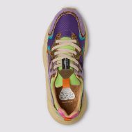 Снимка на FLOWER MOUNTAIN ДАМСКИ СПОРТНИ ОБУВКИ RULIS - SUEDE/NYLON SQUARED ЛИЛАВО-КАФЯВО-ТЪМНОЗЕЛЕНО 4