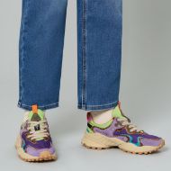 Снимка на FLOWER MOUNTAIN ДАМСКИ СПОРТНИ ОБУВКИ RULIS - SUEDE/NYLON SQUARED ЛИЛАВО-КАФЯВО-ТЪМНОЗЕЛЕНО 6