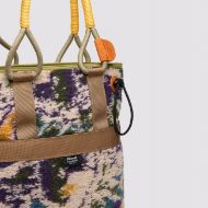 Picture of FLOWER MOUNTAIN WOMEN'S TOTE BAG TEDDY/SUEDE - MILITARY-MULTICOLOUR 3