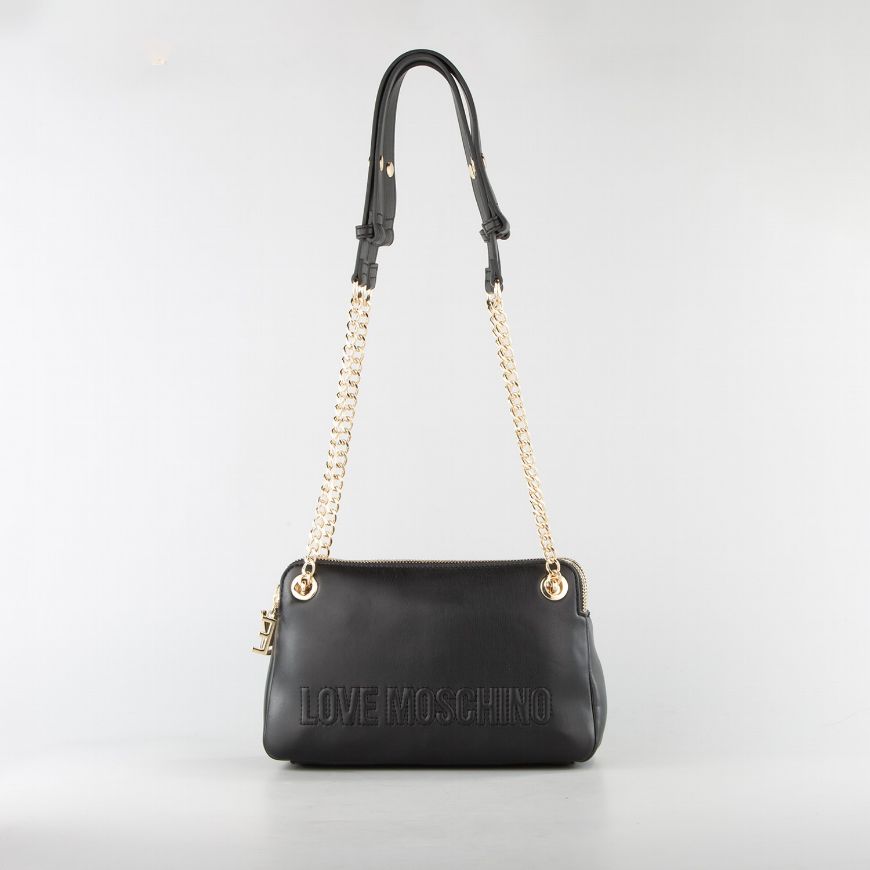 Снимка на LOVE MOSCHINO ZIPLINE ДАМСКА РЪЧНА ЧАНТА В ЧЕРНО