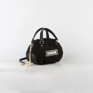 Снимка на LOVE MOSCHINO CHUNKY TAB МИНИ ДАМСКА ХОБО ЧАНТА С ВЕРИГА В ЧЕРНО 2