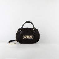 Снимка на LOVE MOSCHINO CHUNKY TAB МИНИ ДАМСКА ХОБО ЧАНТА С ВЕРИГА В ЧЕРНО 1