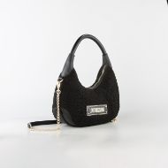 Снимка на LOVE MOSCHINO CHUNKY TAB ДАМСКА ХОБО ЧАНТА В ЧЕРНО 2