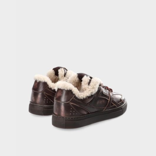 Show details for COPENHAGEN MEN'S CPH63M VINTAGE LEATHER TEDDY WOOD 3 - FanPoint Picture of COPENHAGEN MEN'S CPH63M VINTAGE LEATHER TEDDY WOOD 3