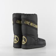 Снимка на LOVE MOSCHINO ДАМСКИ ЗИМНИ БОТУШИ С ЛОГО В ЧЕРНО 3