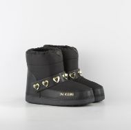 Снимка на LOVE MOSCHINO ДАМСКИ ЗИМНИ БОТУШИ В ЧЕРНО 2
