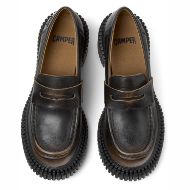 Picture of CAMPER WOMEN'S PIX LONDON LEATHER PLATFORM MOCCASIN IN MULTICOLOR 3