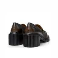 Picture of CAMPER WOMEN'S PIX LONDON LEATHER PLATFORM MOCCASIN IN MULTICOLOR 4
