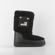 Снимка на LOVE MOSCHINO ДАМСКИ ЗИМНИ БОТУШИ В ЧЕРНО 1