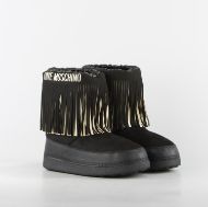 Снимка на LOVE MOSCHINO ДАМСКИ ЗИМНИ БОТУШИ С РЕСНИ В ЧЕРНО 2