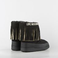 Снимка на LOVE MOSCHINO ДАМСКИ ЗИМНИ БОТУШИ С РЕСНИ В ЧЕРНО 3