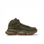 Picture of CAMPER MEN'S KARST TREK TEXTILE AND LEATHER HIGH SNEAKERS IN GREEN 1