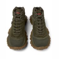 Picture of CAMPER MEN'S KARST TREK TEXTILE AND LEATHER HIGH SNEAKERS IN GREEN 4