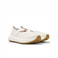 Picture of CAMPER WOMEN'S PELOTAS ATHENS LEATHER PLATFORM SHOES IN WHITE 2