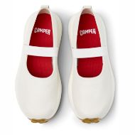 Picture of CAMPER WOMEN'S PELOTAS ATHENS LEATHER PLATFORM SHOES IN WHITE 3