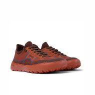Picture of CAMPER WOMEN'S PEU SERRA TEXTILE SNEAKERS IN ORANGE 2