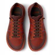 Picture of CAMPER WOMEN'S PEU SERRA TEXTILE SNEAKERS IN ORANGE 3