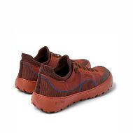Picture of CAMPER WOMEN'S PEU SERRA TEXTILE SNEAKERS IN ORANGE 4
