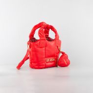 Снимка на LOVE MOSCHINO PUFFY LOGO ДАМСКА РЪЧНА ЧАНТА В ЧЕРВЕНО 2