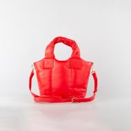 Снимка на LOVE MOSCHINO PUFFY LOGO ДАМСКА РЪЧНА ЧАНТА В ЧЕРВЕНО 3