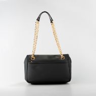 Снимка на LOVE MOSCHINO BOLD LOVE ДАМСКА ЧАНТА ПРЕЗ РАМО С РЕЛЕФНО ЛОГО В ЧЕРНО 3