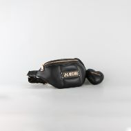 Снимка на LOVE MOSCHINO PUFFY LOGO ДАМСКА ЧАНТА ЗА КРЪСТ В ЧЕРНО 2