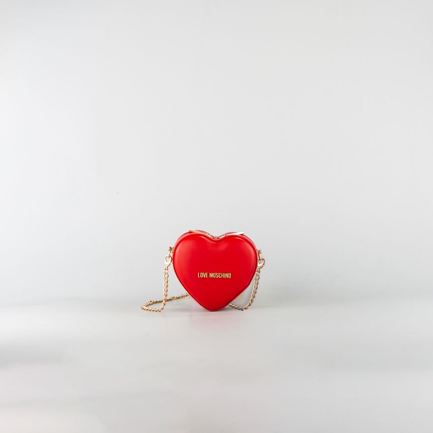 Снимка на LOVE MOSCHINO ДАМСКА ЧАНТА СЪРЦЕ В ЧЕРВЕН ЦВЯТ