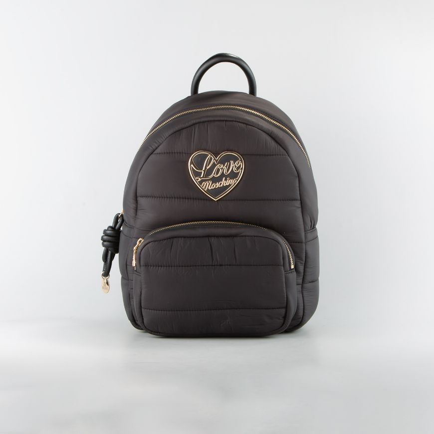 Снимка на LOVE MOSCHINO AIR WAVE ДАМСКА РАНИЦА ОТ НАЙЛОН В ЧЕРНО
