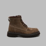 Снимка на BLAUER МЪЖКИ БОТИ BUXTON05 В СИВО-КАФЯВ 1