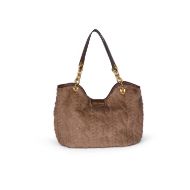 Снимка на JUICY COUTURE ANGEL FUR ДАМСКА ЧАНТА ЗА РАМО В КАФЯВО 1