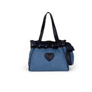 Снимка на JUICY COUTURE DAYDREAM DENIM ГОЛЯМА ДАМСКА ЧАНТА ЗА РАМО В СИНЬО 3