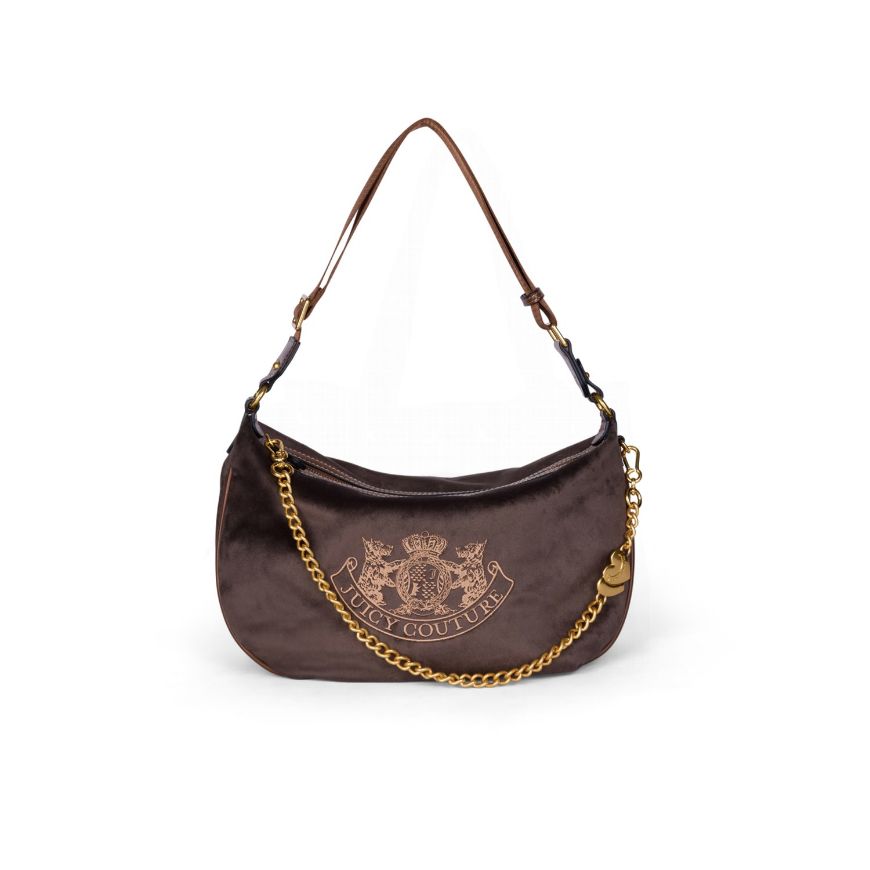 Picture of JUICY COUTURE WOMEN'S TWIG NARRATIVE MEDIUM HOBO BAG IN BROWN